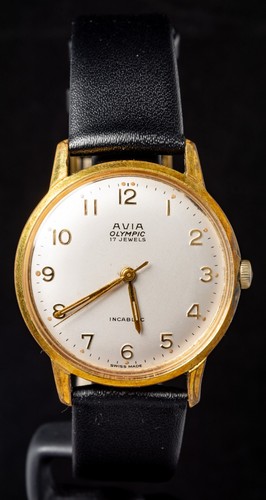 Avia olympic ivory - olympic, dial