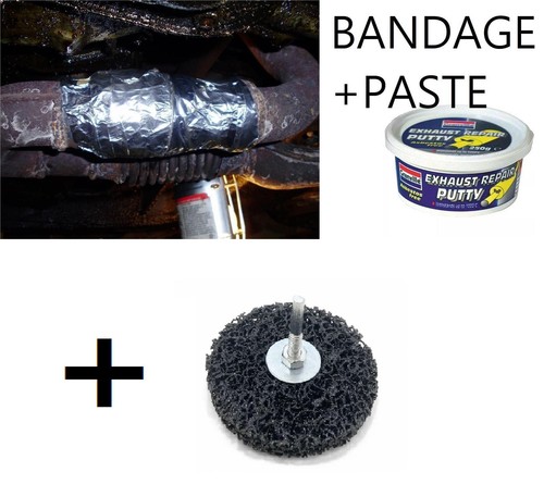 Car exhaust leak bandage tape - car,