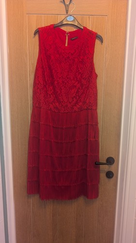 Roman lace flapper dress - lace,