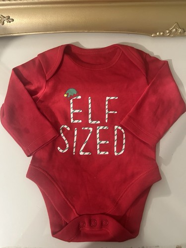 Red christmas elf - red, sized