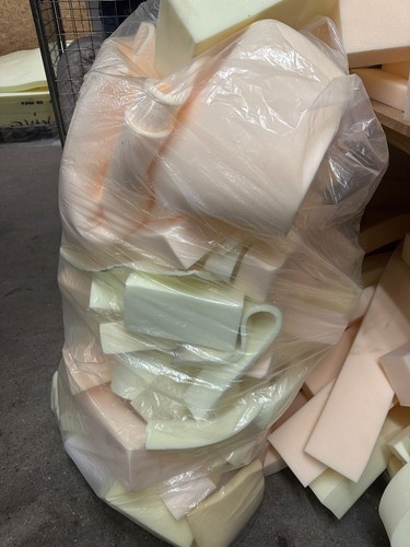 Memory foam scrap - scrap, pieces