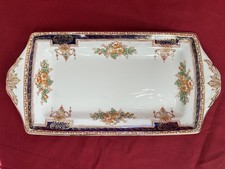 Stunning Alfred Meakin England 'Albany' Decor Rectangular Dish 1930s-Rare Design