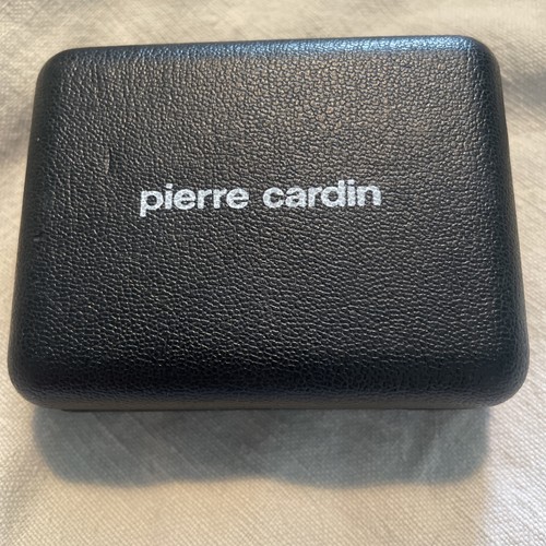 Empty black pierre cardin - pierre, box