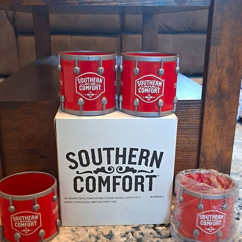 Southern comfort whisky cups - southern,
