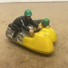 Vintage B1 Typhoon Motorbike, Yellow, Original 1960s Tri Ang