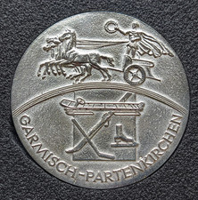 *Germany Garmisch Partenkirchen 1936 IV Winter Olympics Medal Silver