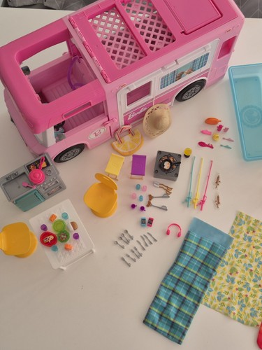Barbie dreamcamper van - barbie,
