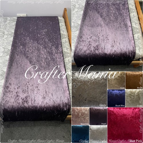Crushed velvet reversible - crushed,