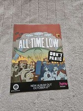 FPOT131 MAGAZINE ADVERT 11X8" ALL TIME LOW : DON'T PANIC