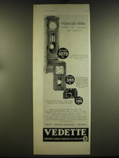 1932 Vedette Clocks Ad - in