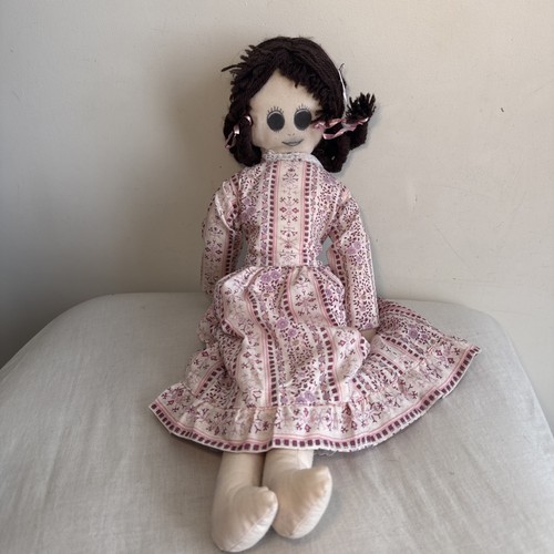 Vintage rag doll hand - rag, 20”