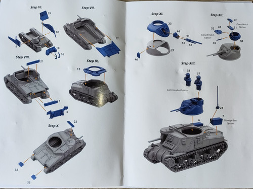 Wwii american medium tank - american,
