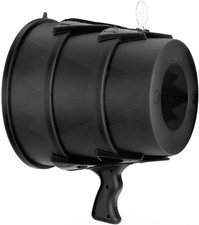 Airzooka Air Blaster- Blows 'Em Away - Toy for Adults and Children Black 