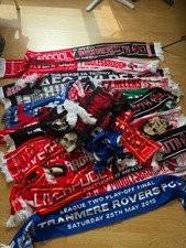 Joblot football/rugby scarfs