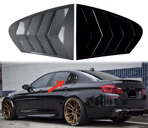 Gloss black rear - window, side