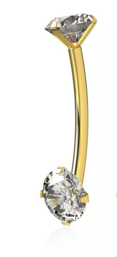 9ct solid gold clear - solid,