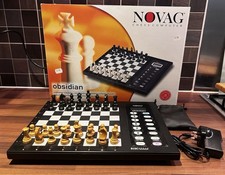 Novag Obsidian Vintage Electronic Chess Board