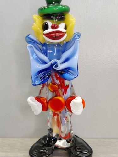 Murano style 20cm clown - murano, p2758