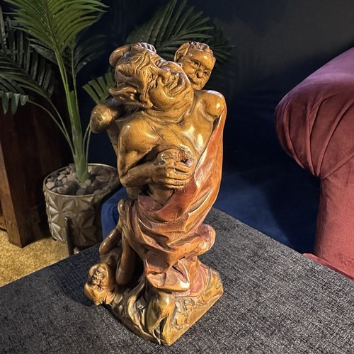 Antique c1900 hand carved - antique,