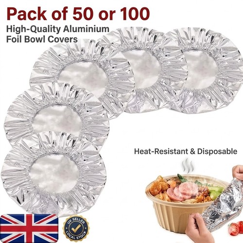 100x reusable aluminium foil - 100x,