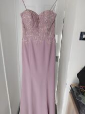 Lou Lou Pink  Bridesmaid/evening Long Dress, Size 10 
