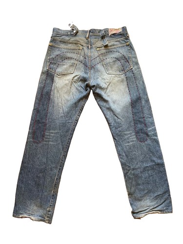Evisu blue denim - evisu,