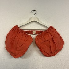 Anthropologie Maeve Coral Puff Sleeve Bolero Shrug One Size O/S NEW