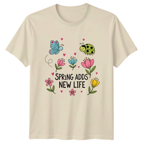 Floral butterfly and bee - floral,