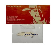 John Wayne Original Autograph