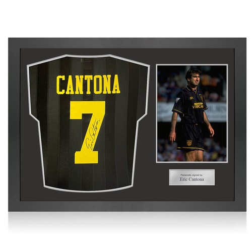 Eric cantona signed - cantona,