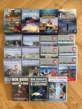 Collection of fishing DVDs -
