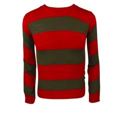 Womens Halloween Jumper Red