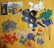 K'NEX 11414 4 Wheel Drive Truck Building Set 3 Models 313 Pcs COMPLETE No Box