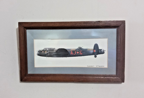 Aviation history picture print