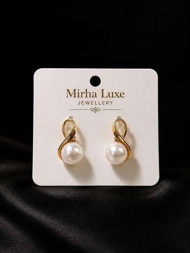 Gold tone infinity - gold, faux
