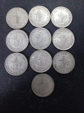 Group of 10x silver (0.500)