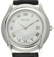 Gucci 5500L Silver Dial Roman