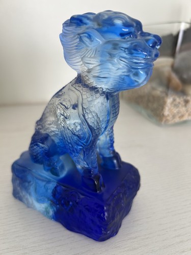 Tittot art glass blue guardian - tittot,