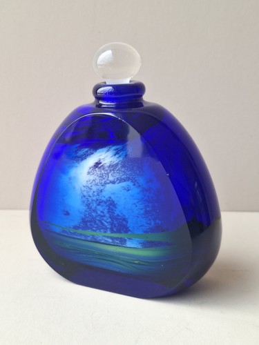 Art glass perfume bottle - glass,