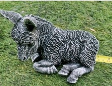 Garden ornament donkey - ornament,