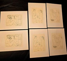 Set of 6 Picasso Postcards 3