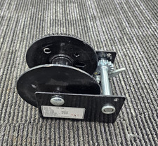 HB-12M Hand Winch Hand Crank Gear Winch ATV Boat Trailer 3/16" Heavy Duty