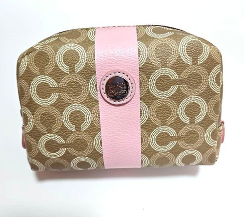 Coach signature pouch makeup - coach,