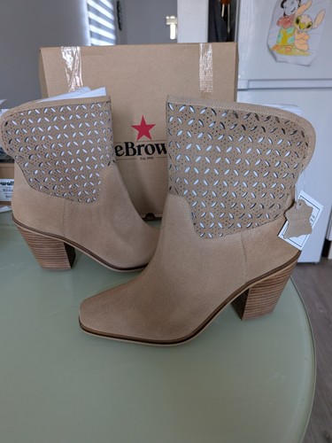 Joe browns beige suede - browns,