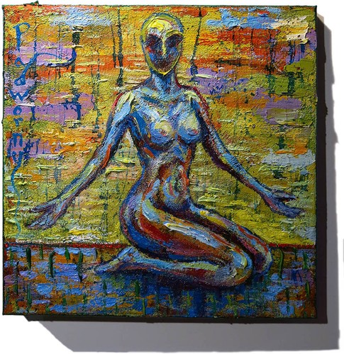 Original oil painting - oil, of
