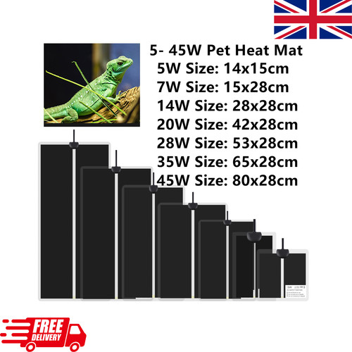 Reptile vivarium heat - heat, mat