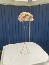 Gold Reversible Trumpet Table