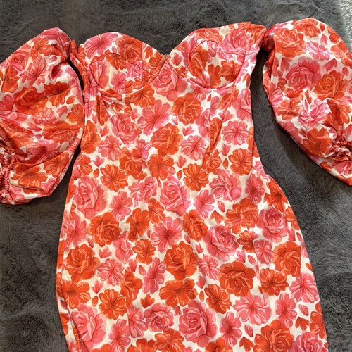 Polly floral satin - polly,