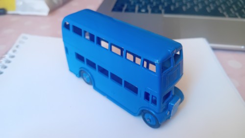Dinky toys double decker - double, bus