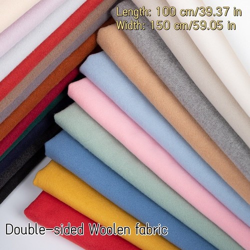 Double sided faux cashmere - double-sided,